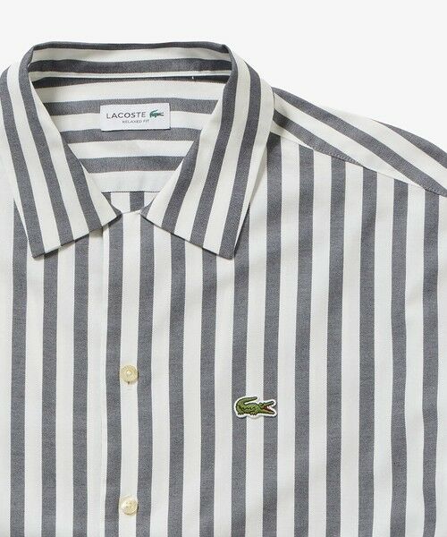 LACOSTE / ラコステ シャツ・ブラウス | ルーズフィット ストライプシャツ | 詳細10