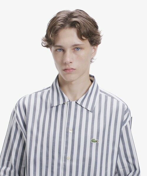 LACOSTE / ラコステ シャツ・ブラウス | ルーズフィット ストライプシャツ | 詳細4