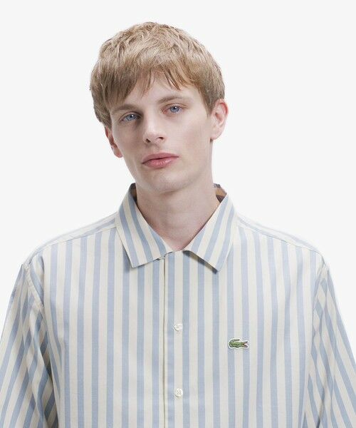 LACOSTE / ラコステ シャツ・ブラウス | ルーズフィット ストライプシャツ | 詳細17