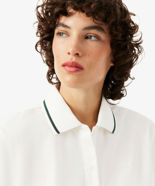 LACOSTE / ラコステ シャツ・ブラウス | ラインカラーワイドシャツ | 詳細2