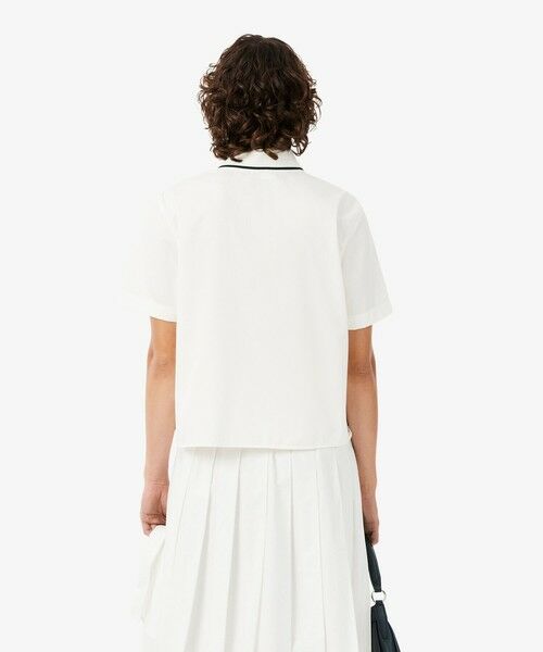 LACOSTE / ラコステ シャツ・ブラウス | ラインカラーワイドシャツ | 詳細3