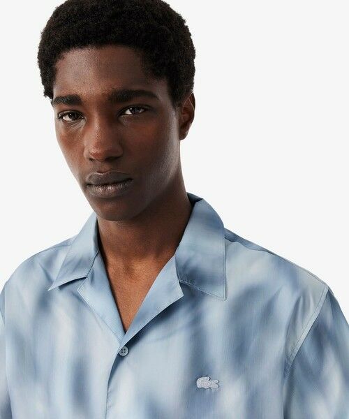 LACOSTE / ラコステ シャツ・ブラウス | グラフィックプリントオープンカラーシャツ | 詳細2