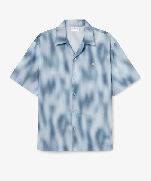 LACOSTE / ラコステ シャツ・ブラウス | グラフィックプリントオープンカラーシャツ | 詳細4