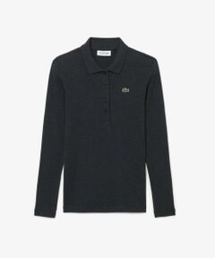 LACOSTE / ラコステ ポロシャツ | スリムフィット ロングスリーブリブニットポロシャツ