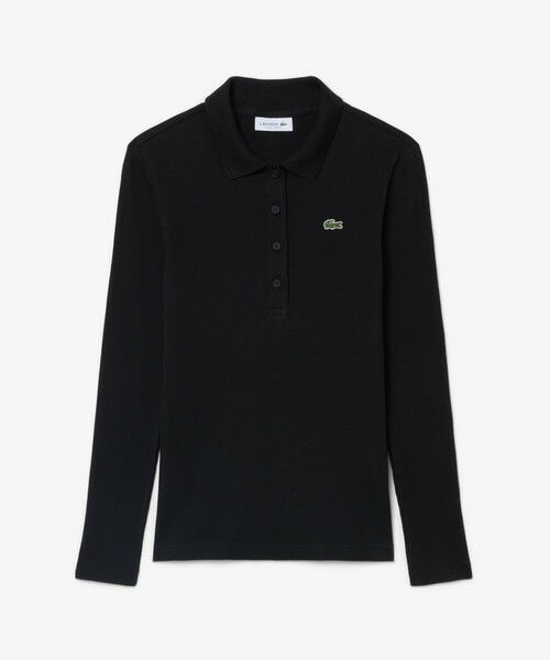 LACOSTE / ラコステ ポロシャツ | スリムフィット ロングスリーブリブニットポロシャツ | 詳細3