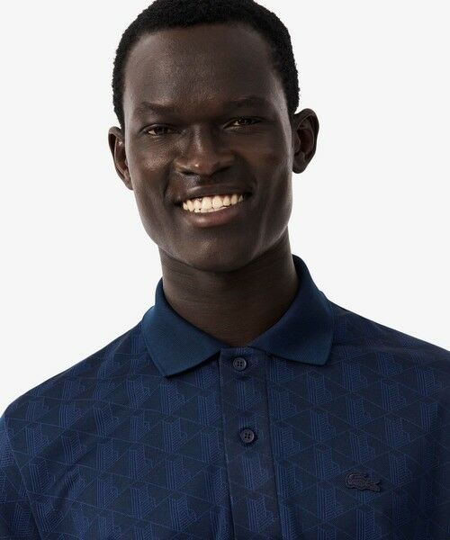 LACOSTE / ラコステ ポロシャツ | モノグラムジャカードポロシャツ | 詳細2