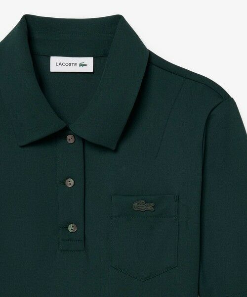 LACOSTE / ラコステ ミニ丈・ひざ丈ワンピース | プリーツジャージポロドレス / ポロワンピース | 詳細6