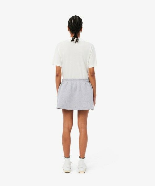 LACOSTE / ラコステ ミニ・ひざ丈スカート | ダブルフェイススウェットスカート | 詳細1