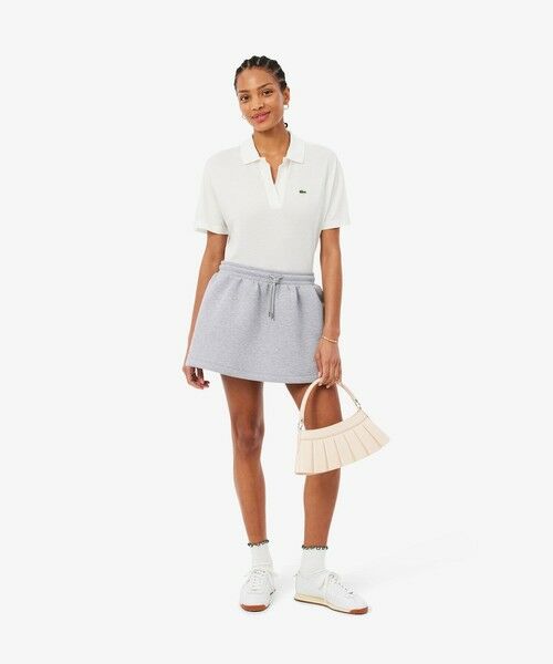 LACOSTE / ラコステ ミニ・ひざ丈スカート | ダブルフェイススウェットスカート | 詳細7