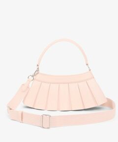 LACOSTE / ラコステ ハンドバッグ | ラングレン レザープリーツバッグ
