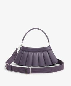 LACOSTE / ラコステ ハンドバッグ | LENGLEN  レザープリーツバッグ