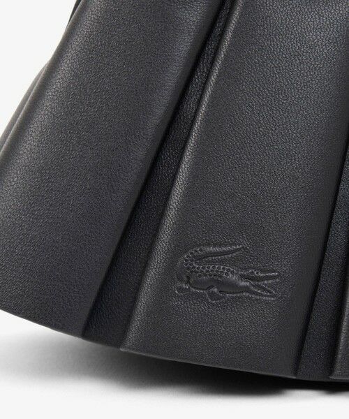 LACOSTE / ラコステ ハンドバッグ | ラングレン レザープリーツバッグ | 詳細4