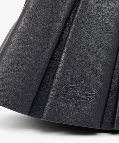 LACOSTE / ラコステ ハンドバッグ | ラングレン レザープリーツバッグ | 詳細7