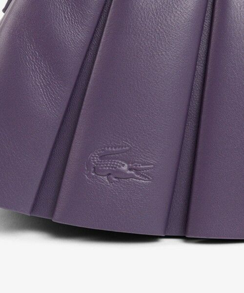LACOSTE / ラコステ ハンドバッグ | LENGLEN  レザープリーツバッグ | 詳細25