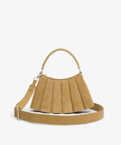 LACOSTE / ラコステ ハンドバッグ | ラングレンシーズナル スモールスエードプリーツバッグ