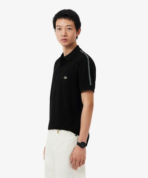 LACOSTE / ラコステ ポロシャツ | 【EC限定】ショルダーテーピング 鹿の子ポロシャツ | 詳細1