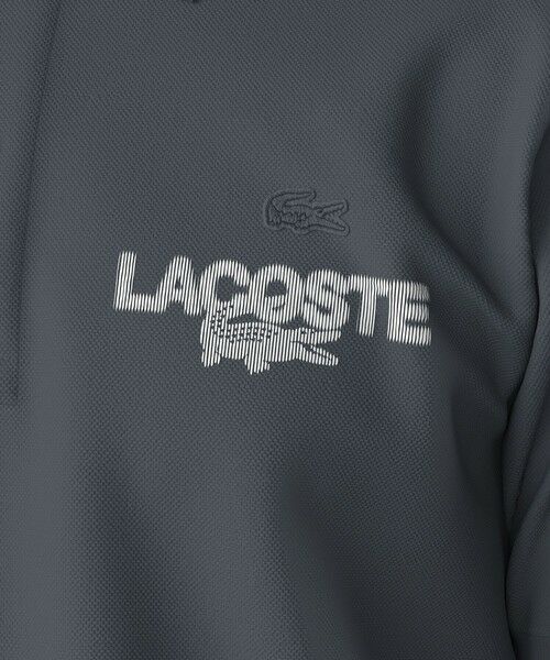 LACOSTE / ラコステ ポロシャツ | イージーケア グラフィックプリントウルトラライト鹿の子ポロシャツ | 詳細1