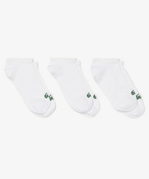 LACOSTE / ラコステ ソックス | ワニロゴジャカード 3足ショートソックスセット | 詳細1