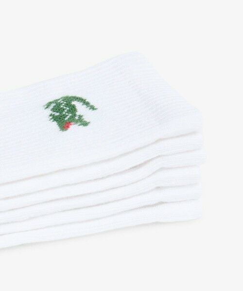 LACOSTE / ラコステ ソックス | ワニロゴジャカード スポーツソックス3足セット 底パイル仕立て | 詳細2
