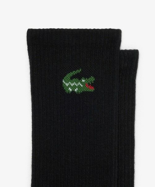 LACOSTE / ラコステ ソックス | ワニロゴジャカード スポーツソックス3足セット 底パイル仕立て | 詳細6
