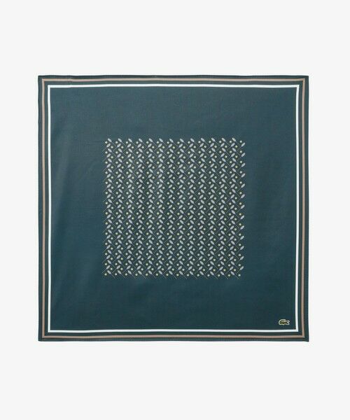 LACOSTE / ラコステ バンダナ・スカーフ | SCARF（ダークグリーン）