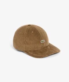 LACOSTE / ラコステ キャップ | ワニロゴパッチコーデュロイキャップ