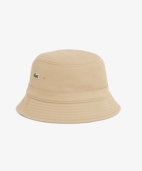 LACOSTE / ラコステ ハット | コットンツイルバケットハット（ベージュ）