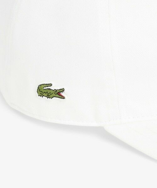 LACOSTE / ラコステ キャップ | フロントブランクコットンツイルキャップ | 詳細1