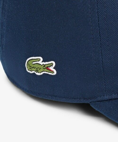 LACOSTE / ラコステ キャップ | フロントブランクコットンツイルキャップ | 詳細9