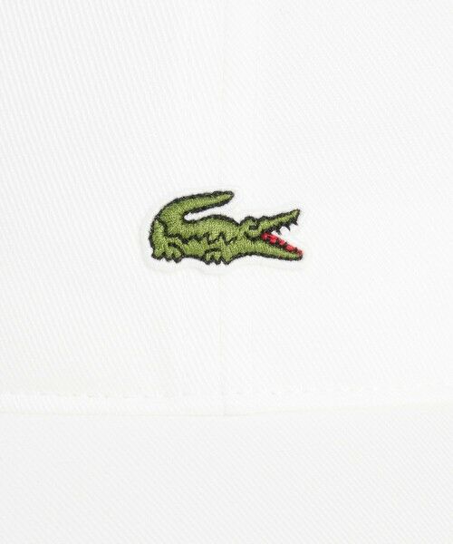 LACOSTE / ラコステ キャップ | フロントワニロゴツイルキャップ | 詳細4
