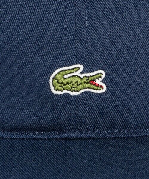 LACOSTE / ラコステ キャップ | フロントワニロゴツイルキャップ | 詳細12