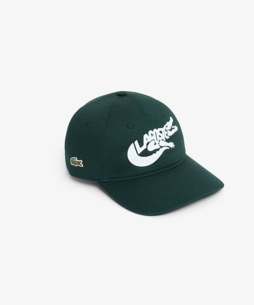 LACOSTE / ラコステ キャップ | ビッググラフィックプリントコットンツイルキャップ | 詳細5