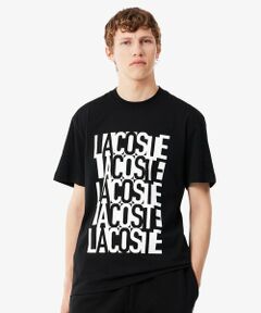 LACOSTE / ラコステ Tシャツ | リピートロゴプリントコットンTシャツ