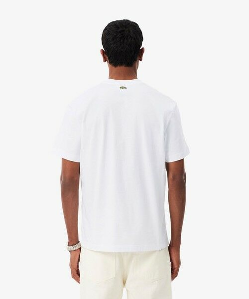 LACOSTE / ラコステ Tシャツ | リピートロゴプリントコットンTシャツ | 詳細3