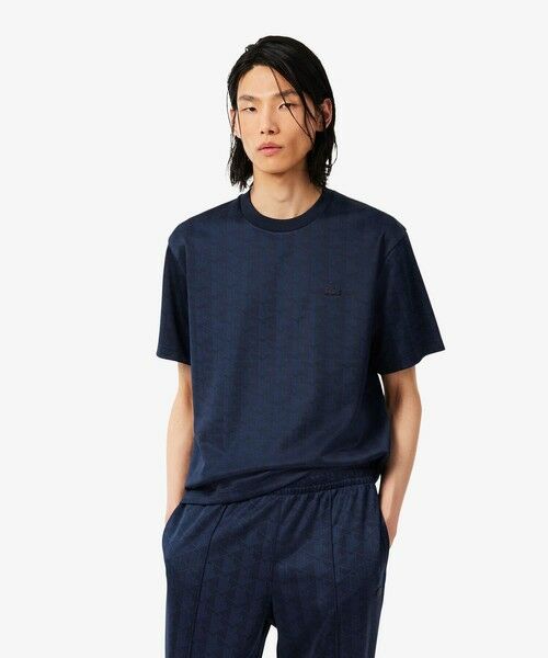 LACOSTE / ラコステ Tシャツ | モノグラムジャカードTシャツ | 詳細2