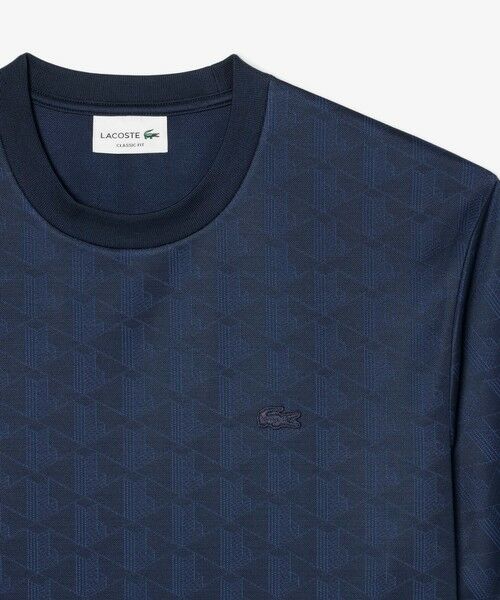 LACOSTE / ラコステ Tシャツ | モノグラムジャカードTシャツ | 詳細6