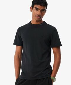 LACOSTE / ラコステ Tシャツ | ジャカードブランドネームネック鹿の子Tシャツ