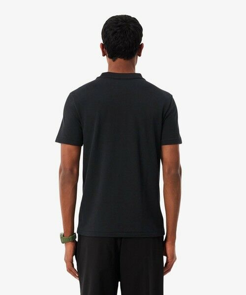 LACOSTE / ラコステ Tシャツ | ジャカードブランドネームネック鹿の子Tシャツ | 詳細9