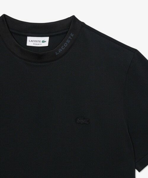 LACOSTE / ラコステ Tシャツ | ジャカードブランドネームネック鹿の子Tシャツ | 詳細11