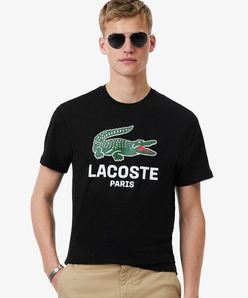 LACOSTE / ラコステ Tシャツ | ビッグワニロゴプリントTシャツ | 詳細4