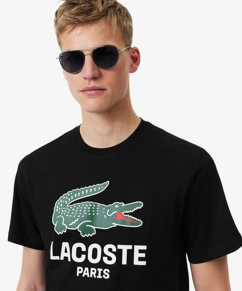 LACOSTE / ラコステ Tシャツ | ビッグワニロゴプリントTシャツ | 詳細5