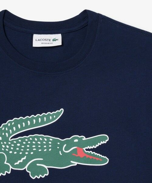 LACOSTE / ラコステ Tシャツ | ビッグワニロゴプリントTシャツ | 詳細12