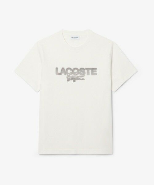 LACOSTE / ラコステ Tシャツ | グラフィックプリントコットンTシャツ | 詳細3