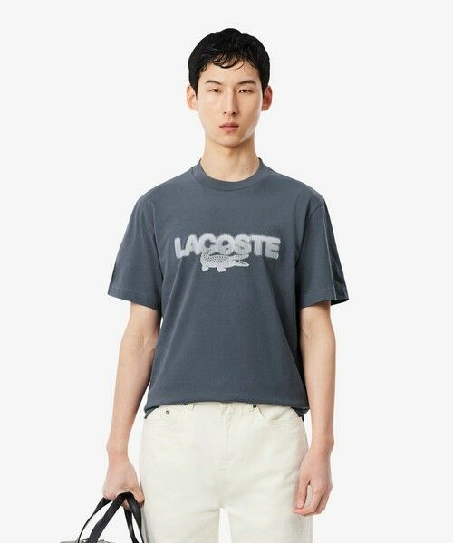 LACOSTE / ラコステ Tシャツ | グラフィックプリントコットンTシャツ | 詳細9