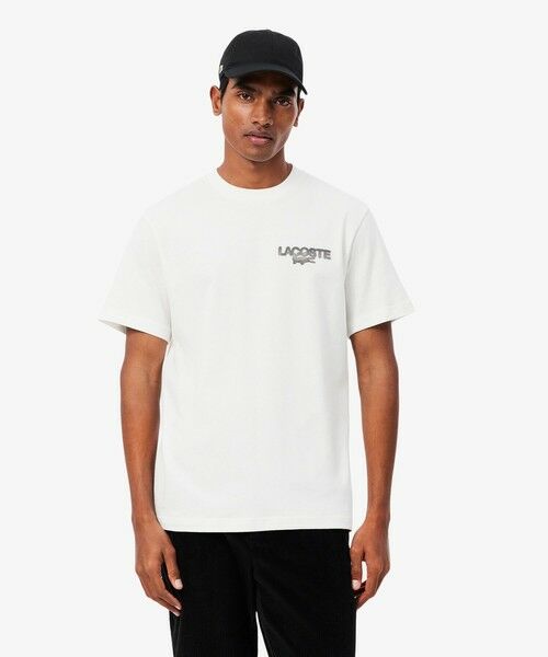 LACOSTE / ラコステ Tシャツ | テニスボールグラフィックプリントTシャツ | 詳細1