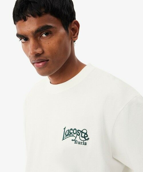 LACOSTE / ラコステ Tシャツ | LACOSTE PARISロゴステッチTシャツ | 詳細9