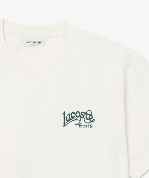 LACOSTE / ラコステ Tシャツ | LACOSTE PARISロゴステッチTシャツ | 詳細12