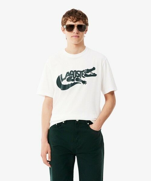 LACOSTE / ラコステ Tシャツ | ビッグワニグラフィックプリントTシャツ | 詳細2