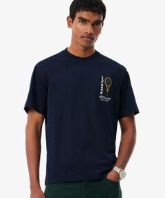 LACOSTE / ラコステ Tシャツ | テニスグラフィックステッチ&プリントTシャツ