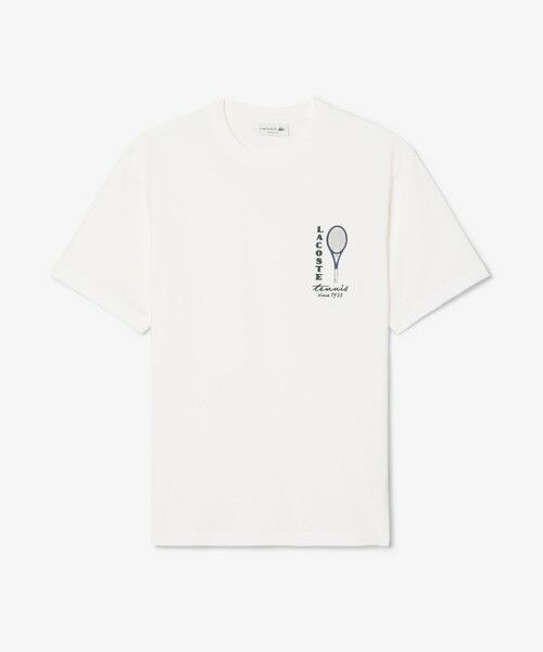 LACOSTE / ラコステ Tシャツ | テニスグラフィックステッチ&プリントTシャツ | 詳細5